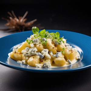 Gnocchi in Gorgonzola mit Filetspitzen