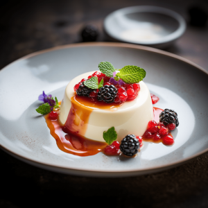 hausgemachtes Panna Cotta