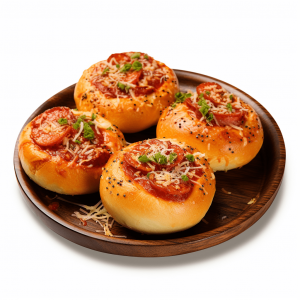 Pizza Brötchen Sucuk